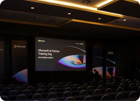 Speaker at Microsoft Event